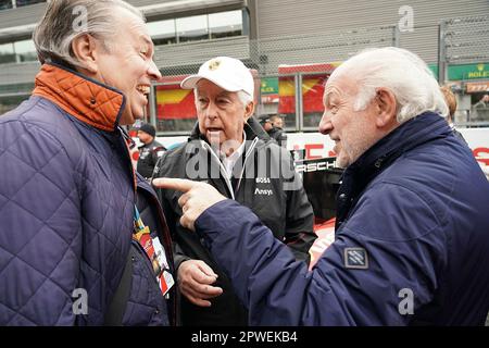 Spa Franchchamps, Belgique. 29th avril 2023. 04/29/2023, circuit de Spa-Francorchamps, Spa-Francorchamps, WEC - TotalEnergies 6 heures de Spa-Francorchamps, sur la photo Roger Penske, David Richards crédit: dpa/Alamy Live News Banque D'Images