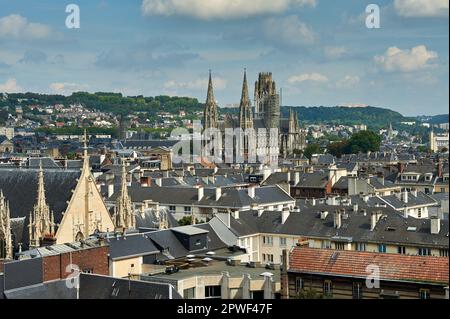 Abbaye Saint-Ouen de Rouen, France Banque D'Images