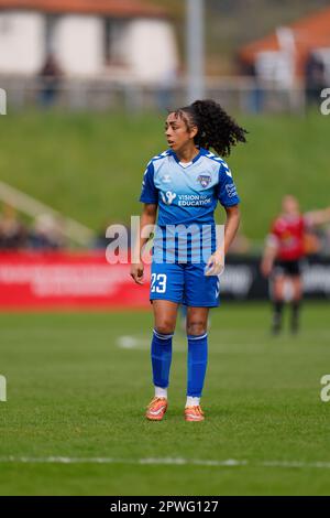 Lewes, Royaume-Uni. 30th avril 2023. Lewes, Angleterre, 30 avril 2023: Jess Clarke (23 Durham) en action pendant le match de football du championnat FA Womens entre Lewes et Durham au Dripping Pan à Lewes, Angleterre. (James Whitehead/SPP) crédit: SPP Sport Press photo. /Alamy Live News Banque D'Images