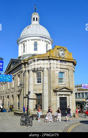 The Market Building, Market place, Penzance, Cornwall, Angleterre, Royaume-Uni Banque D'Images