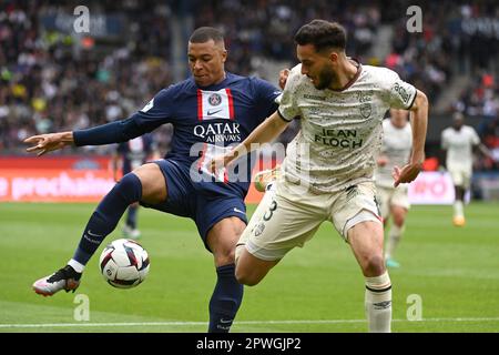 Paris, France. 30th avril 2023. Julien Mattia/le Pictorium - PSG contre FC Lorient - 30/4/2023 - France/Ile-de-France (région)/Paris - Kylian Mbappe lors de la défaite de PSG contre le FC LORIENT au Parc des Princes, à Paris 30 avril 2023 crédit: LE PICTORIUM/Alay Live News Banque D'Images