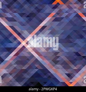 Arrière-plan abstrait triangulaire. Mosaïque géométrique vectorielle Illustration de Vecteur