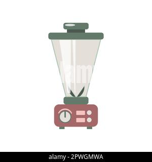Illustration vectorielle du mixeur de cuisine Illustration de Vecteur