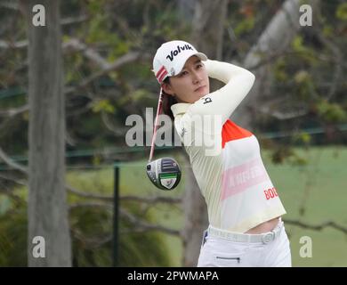 29 avril 2023: LPGA - Chella Choi, golfeur professionnel de Séoul, République de Corée, à la Ladies Professional Golf Association, JM Eagle LA Championship 2023, le Wilshire Country Club, Los Angeles, CA, Etats-Unis, 30 avril, 2023. (Credit image: © Scott Mitchell/ZUMA Press Wire) USAGE ÉDITORIAL SEULEMENT! Non destiné À un usage commercial ! Banque D'Images