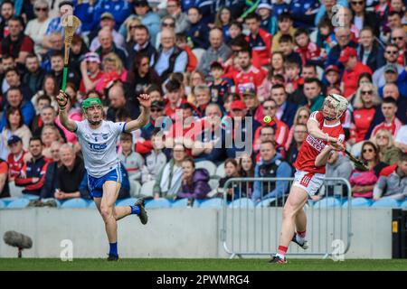 30 avril 2023, Cork, Irlande - Munster Senior Hurling Championship entre Cork et Waterford à Pairc UI Chaoimh Banque D'Images