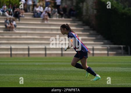 FC Barcelona B Femenino 3-2 RCDEspanyol Femenino Banque D'Images