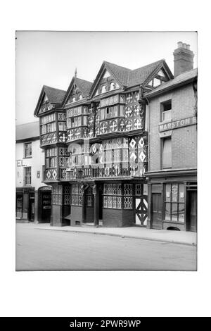 Feers Hotel Ludlow, Shropshire.1921 Banque D'Images