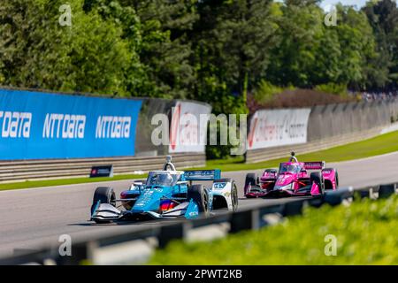 JOSEF NEWGARDEN (2), de Nashville, Tennessee, se produit à tour de rôle lors du Grand Prix d'Indy pour enfants d'Alabama au Barber Motorsports Park à Birmingham AL.(Credit image: © Riley W Thompson Grindstone Media Group/action Sports Photography/Cal Sport Media) Banque D'Images