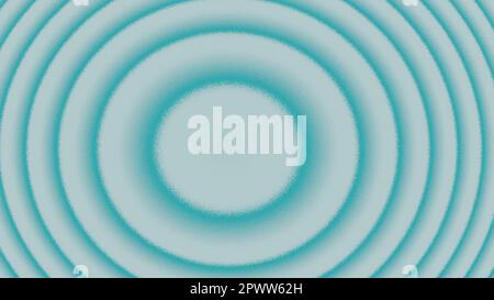 Fond plat anneaux bleus. Formes géométriques abstraites. 3D rendu. Banque D'Images