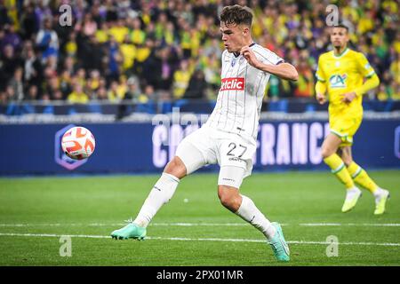 Saint-Denis, France. 29th avril 2023. Thijs DALLINGA de Toulouse lors du match final de la coupe française entre le FC Nantes et le FC Toulouse au Stade de France sur 29 avril 2023 à Saint-Denis près de Paris, France. (Credit image: © Matthieu Mirville/ZUMA Press Wire) USAGE ÉDITORIAL SEULEMENT! Non destiné À un usage commercial ! Banque D'Images