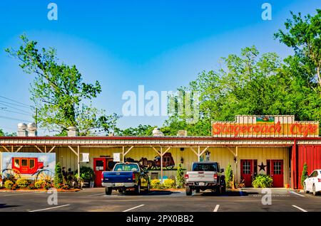 Le café Stagecoach est photographié, 22 avril 2023, à Stockton, Alabama. Le restaurant a été fondé en 1990s. Banque D'Images