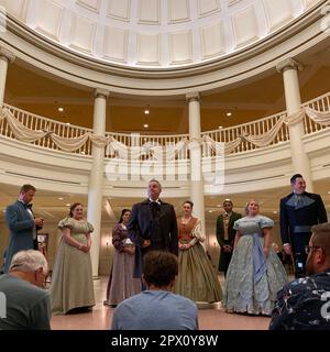 Orlando, FL USA- 2 octobre 2019: The Voices of Liberty at the American Adventure in the World Showcase à EPCOT dans Walt Disney World à Orlando, Flor Banque D'Images