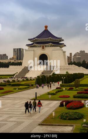 Le National Chiang Kai-shek Memorial Hall, Taipei, Taïwan Banque D'Images