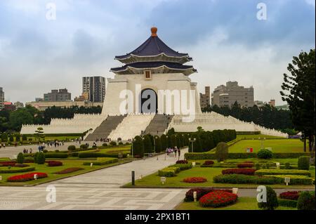 Le National Chiang Kai-shek Memorial Hall, Taipei, Taïwan Banque D'Images