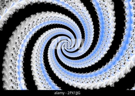 L'infini mathématique mandelbrot set fractal - arrière-plan de l'œuvre Banque D'Images