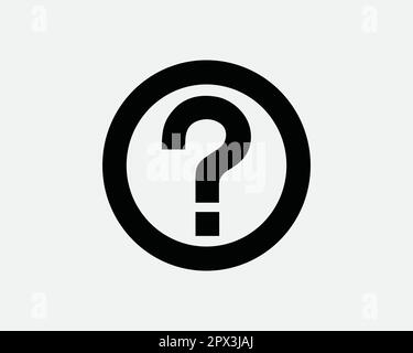 Point d'interrogation sur l'icône pictogramme signe. Vector EPS10 Image ...
