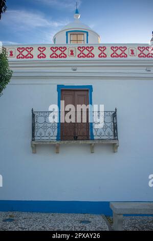 Ermitage de Sao Joaozinho, Campo Maior, Portugal. Alentejo architecture typique, sud du Portugal Banque D'Images