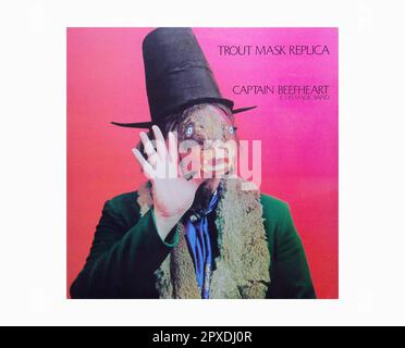 Captain Beefheart & HIS Magic Band - Trout Mask Replica [1969] - Vintage Vinyl Record Sleeve Banque D'Images
