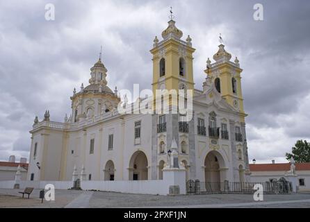 Viana do Alentejo, Portugal - 31 mars 2023 : le Sanctuaire de Nossa Senhora d'Aires, à la périphérie de Viana do Alentejo, est une œuvre du CEN 18th Banque D'Images