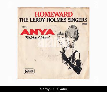 Holmes Leroy - 1965 01 B - Vintage 45 R.P.M Music Vinyl Record Banque D'Images