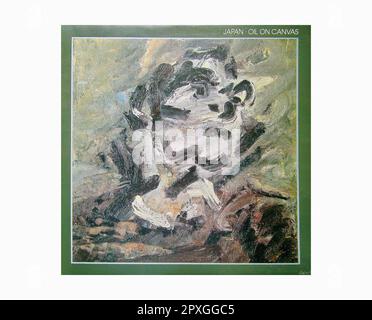 Japon - huile sur toile [1983] - manchon Vintage Vinyl Record Banque D'Images