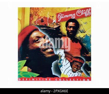 Jimmy Cliff - Definitive Collection - Vintage L.P Music Vinyl Record Banque D'Images