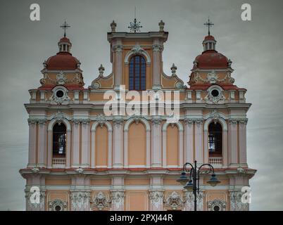 Le St. Église de Casimir dans la vieille ville de Vilnius Banque D'Images