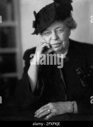 Eleanor Roosevelt. Portrait de l'épouse de Franklin D Roosevelt, président des États-Unis en 32nd, 1949 Banque D'Images