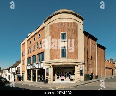 Le Regal Cinema est un cinéma de style Art déco à Port Street, Evesham, Banque D'Images