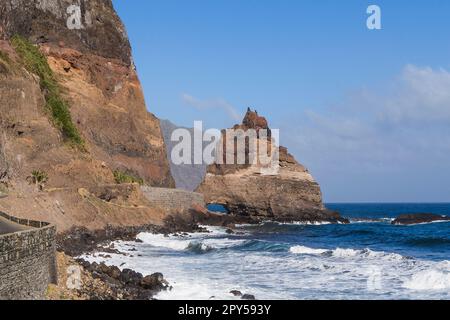 Cap-Vert, Santo Antao - Ribeira da Janela Banque D'Images