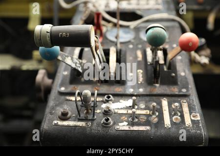 L'avion militaire de l'Union soviétique Antonov an-2 a été abandonné Banque D'Images