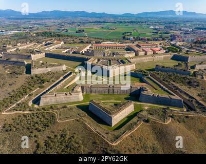 Château de Sant Ferran, rempart de Santa Tecla, Figueres Espagne Banque D'Images