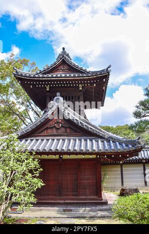 Kyoto, Japon - 1 avril 2019 ; temple japonais Banque D'Images