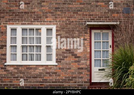 20, chemin Forthlin, Allerton, Liverpool est la maison d'enfance de Sir Paul McCartney des Beatles Banque D'Images