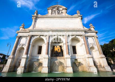 La Fontana dellAcqua Paola également connue sous le nom d'il Fontanone Banque D'Images