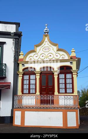 Temple de l'Esprit Saint, Imperio do Espirito Santo dos, Biscoitos, Terceira, Açores, Portugal Banque D'Images