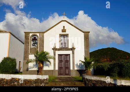 Chapelle, Santa Barbara, Terceira, Açores, Portugal, Ermida de Nossa Senhora da Ajuda Banque D'Images