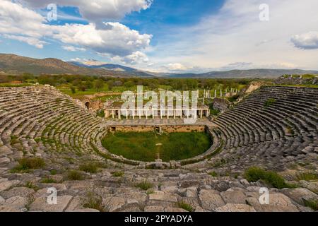 Afrodisias ville ancienne. (Aphrodisias). Le nom commun de beaucoup de villes anciennes dédié à la déesse Aphrodite. La plus célèbre des villes appelé Ap Banque D'Images