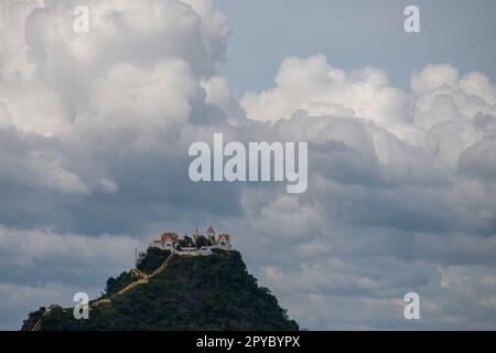 THAÏLANDE PRACHUAP KHIRI KHAN WAT THAMMIKARAM Banque D'Images