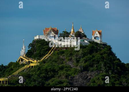 THAÏLANDE PRACHUAP KHIRI KHAN WAT THAMMIKARAM Banque D'Images