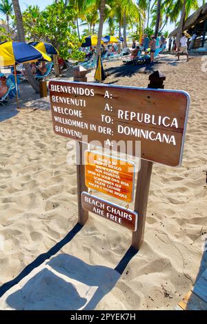 Catalina Island ou Isla Catalina est une île tropicale située à 1,5 miles du continent, à l'angle sud-est de la République dominicaine, près de la Banque D'Images