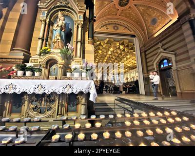 Stockholm, Suède. 22nd décembre 2022. STOCKHOLM, SUÈDE - le 01 MAI 2023 - les prêtres de l'Église catholique grecque ukrainienne de Suède et du Danemark tiennent un service en mémoire du Saint martyr, Archimandrite Klyment Sheptytsky, à Stockholm, en Suède. Credit: UKRINFORM/Alamy Live News Banque D'Images