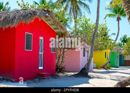 Catalina Island ou Isla Catalina est une île tropicale située à 1,5 miles du continent, à l'angle sud-est de la République dominicaine, près de la Banque D'Images