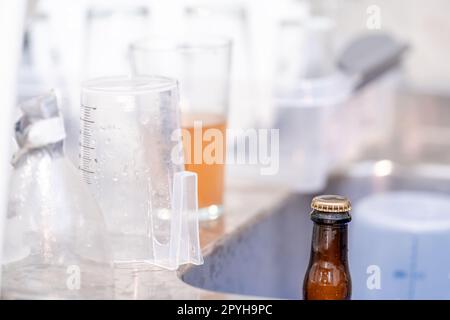 couvercles pour la fermeture des bouteilles de boisson Banque D'Images