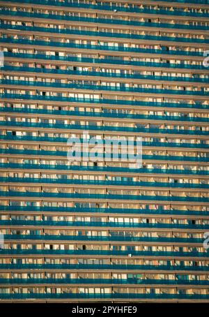 Immeuble résidentiel dans la ville de Batumi. Batumi. Géorgie Banque D'Images