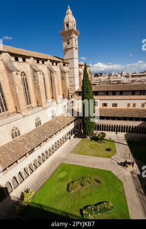 iglesia y claustro de Sant Francesc, 1281, Palma, Majorque, Islas Baleares, Espagne Banque D'Images