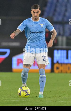 Stadio Olimpico, Rome, Italie. 3rd mai 2023. Italian Serie A football; Lazio versus Sassuolo; Mattia Zaccagni de SS Lazio crédit: Action plus Sports/Alamy Live News Banque D'Images