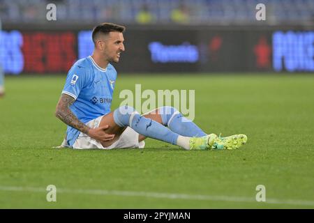 Stadio Olimpico, Rome, Italie. 3rd mai 2023. Italian Serie A football; Lazio versus Sassuolo; Matias Vecino de SS Lazio crédit: Action plus Sports/Alamy Live News Banque D'Images