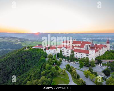 Monastère bénédictin de l'abbaye de Goettweig (Benediktinerstift Göttweig) Banque D'Images