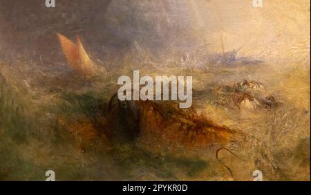 La tempête, JMW Turner, vers 1840-1845, Banque D'Images